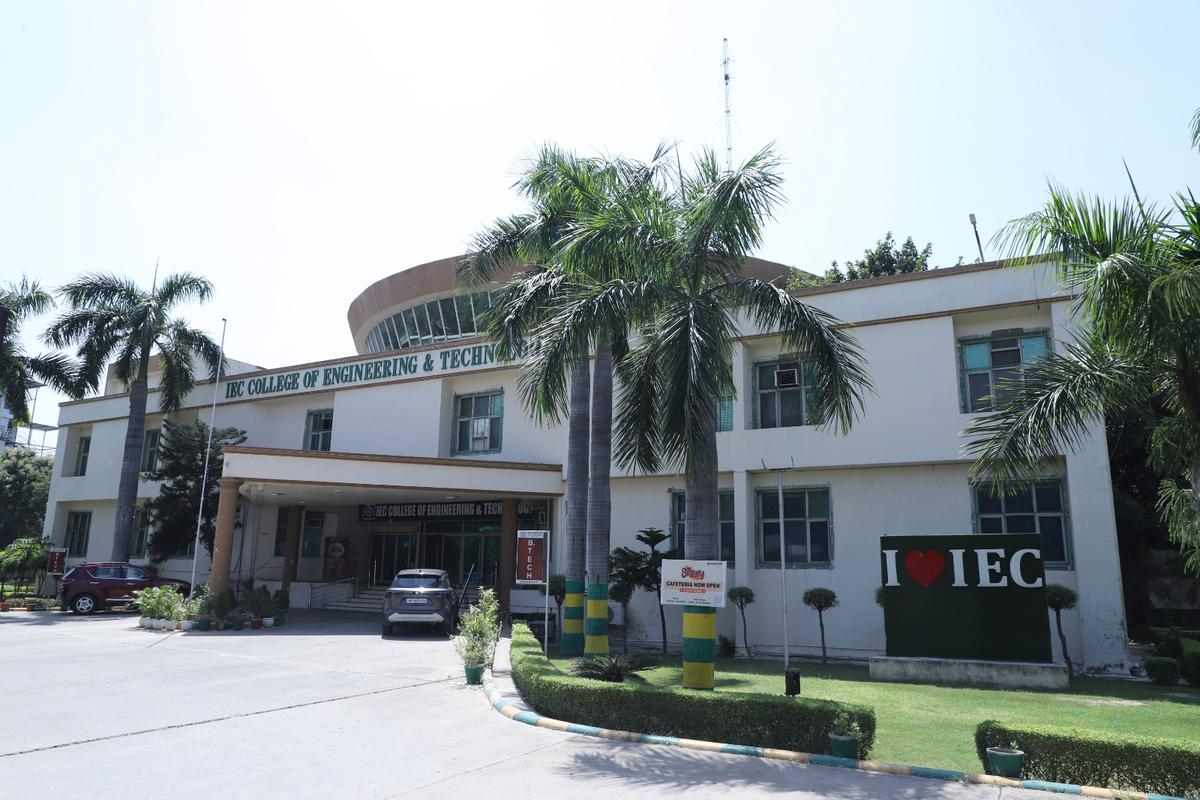 Students participating in an event at IEC Group of Institutions